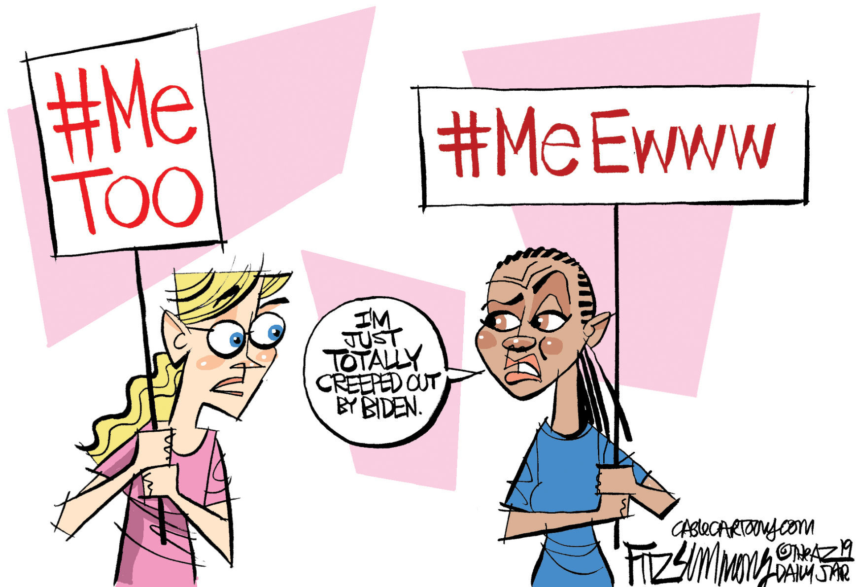 Daily Fitz Cartoon: Biden